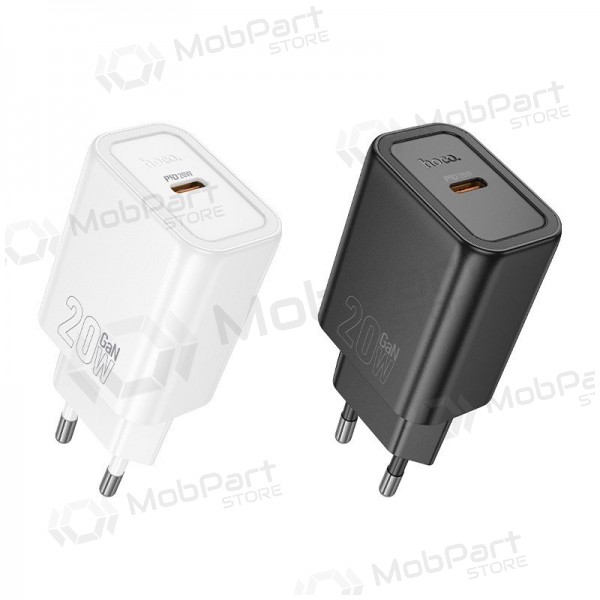 Telefonladegerät Hoco N60 20 W GaN USB-C schwarz