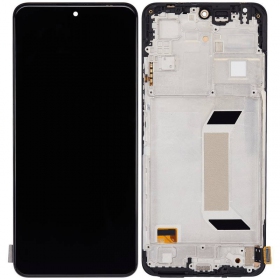 Xiaomi Redmi Note 12 5G / Poco X5 5G Display (Schwarz) (mit Rahmen) (Premium)