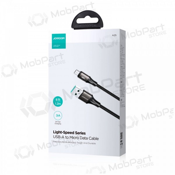 USB Kabel Joyroom SA25-AM3 USB to MicroUSB 3A 1.2m Schwarz