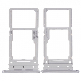 Samsung A346 Galaxy A34 5G 2023 SIM-Kartenhalter (Silbrig) (service pack) (original)