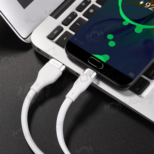 USB Kabel HOCO U72 lightning 1.2m silicone Weiß USB Kabel HOCO U72 lightning 1.2m silicone Weiß