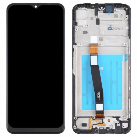 Samsung Galaxy A22 5G Display (Schwarz) (mit Rahmen) (original)