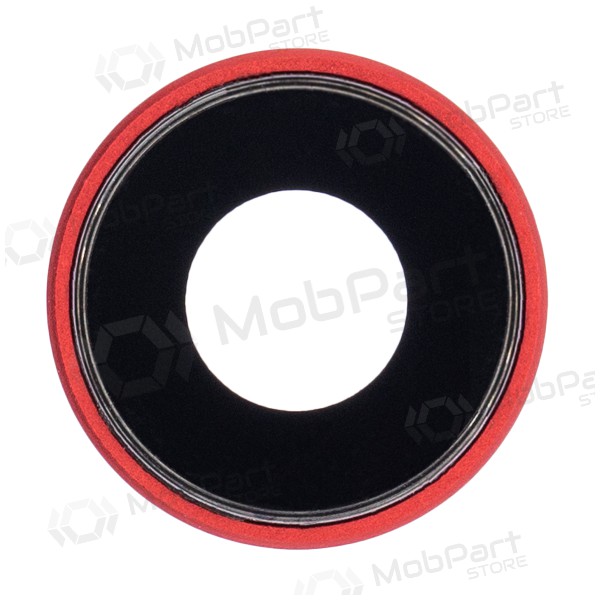 Apple iPhone XR Kameraglas (Rot) (mit Rahmen)