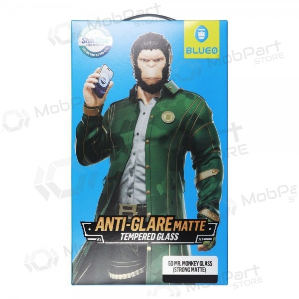 Apple iPhone 18 Pro Schutzglas - 5D Mr. Monkey Glass (Strong Matte)