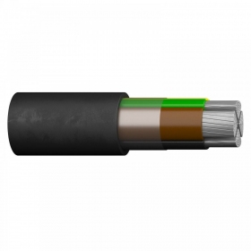 Stromkabel Prysmian Group AXPK-PE 4x240 mm² aluminium XLPE 0.6/1 kV