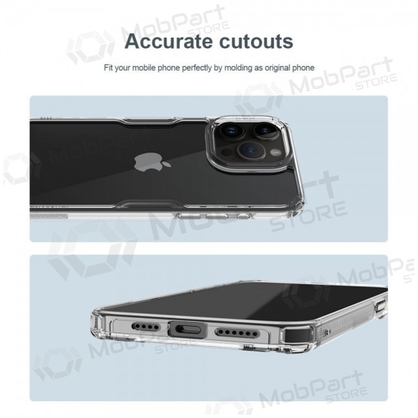 Apple iPhone 15 Pro Max Handyhülle „Nillkin Nature Pro“ (Blau)