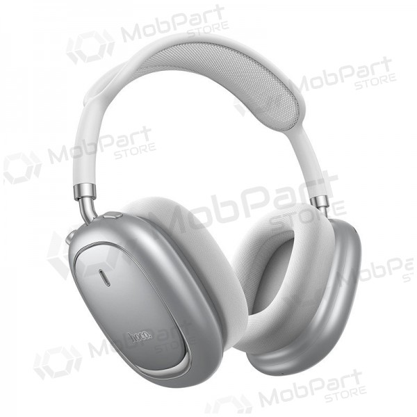 Kabellose Kopfhörer mit Mikrofon Hoco W68 ANC Bluetooth silber