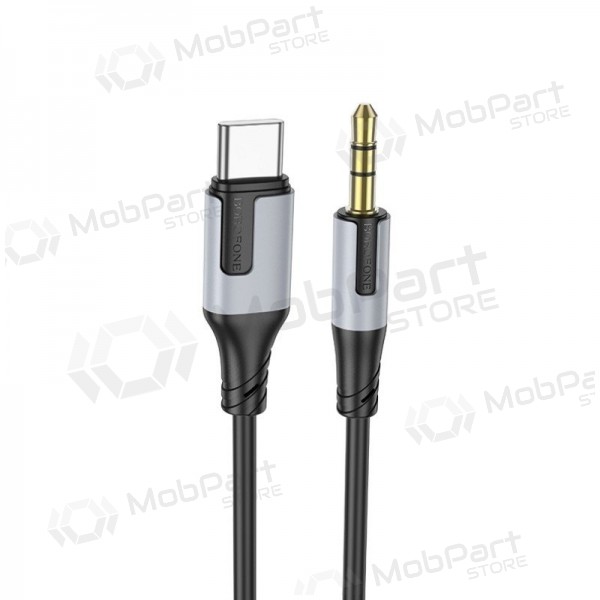 Audio-Kabel Borofone BL19 USB-C auf 3.5 mm schwarz