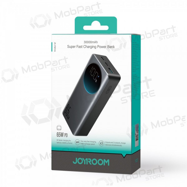 Externe Batterie Power Bank Joyroom JR-PBF05 65W 30000mAh Schwarz Externe Batterie Power Bank Joyroom JR-PBF05 65W 30000mAh Schwarz
