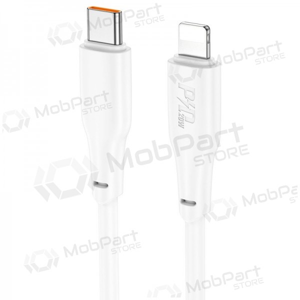 Lightning Kabel Hoco X93 USB-C auf Lightning 2 m PD 20 W weiß