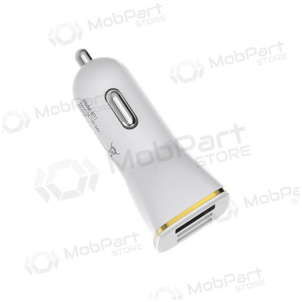 Ladegerät automobilinis Borofone BZ11 x 2 USB (2.1A) (Schwarz)