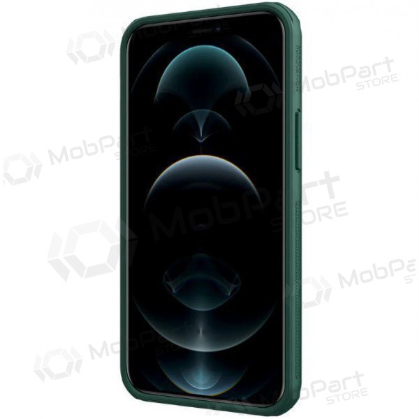 Apple iPhone 15 Pro Handyhülle „Nillkin Frosted Shield“ (Grün) Apple iPhone 15 Pro Handyhülle „Nillkin Frosted Shield“ (Grün)