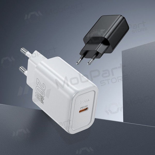 Telefonladegerät Hoco N60 20 W GaN USB-C schwarz