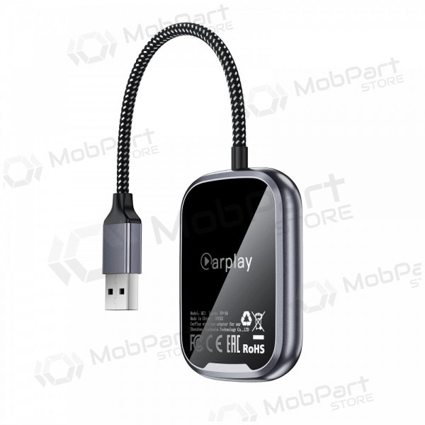 CarPlay Adapter Acefast QC1 kabelloses Android Auto schwarz