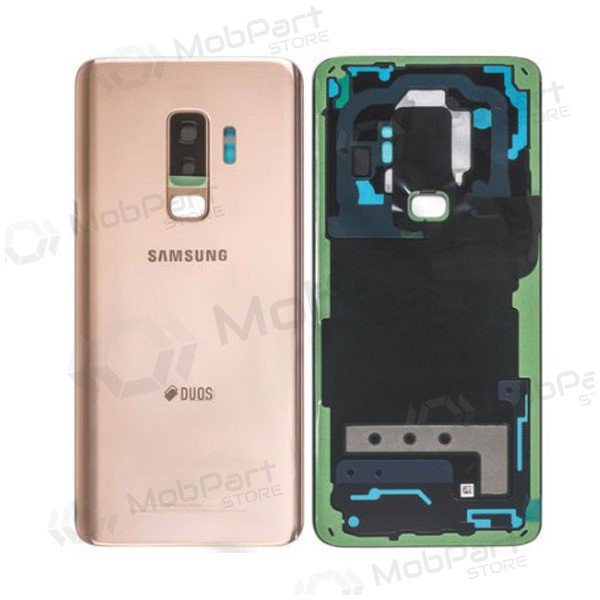 Samsung G965F Galaxy S9 Plus Rückseite Akkudeckel Golden (Sunrise Gold) (gebraucht grade C, original) Samsung G965F Galaxy S9 Plus Rückseite Akkudeckel Golden (Sunrise Gold) (gebraucht grade C, original)
