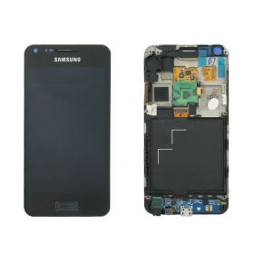 Samsung i9070 Galaxy S Advance Display (Schwarz) (mit Rahmen) (service pack) (original)