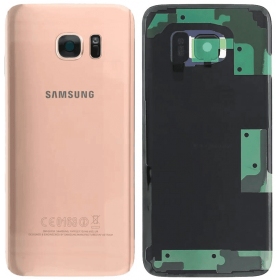 Samsung Galaxy S7 Edge rückseitige Abdeckung (roségold) (original)