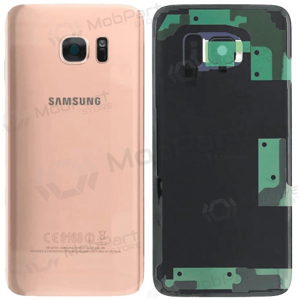 Samsung Galaxy S7 Edge rückseitige Abdeckung (roségold) (original)