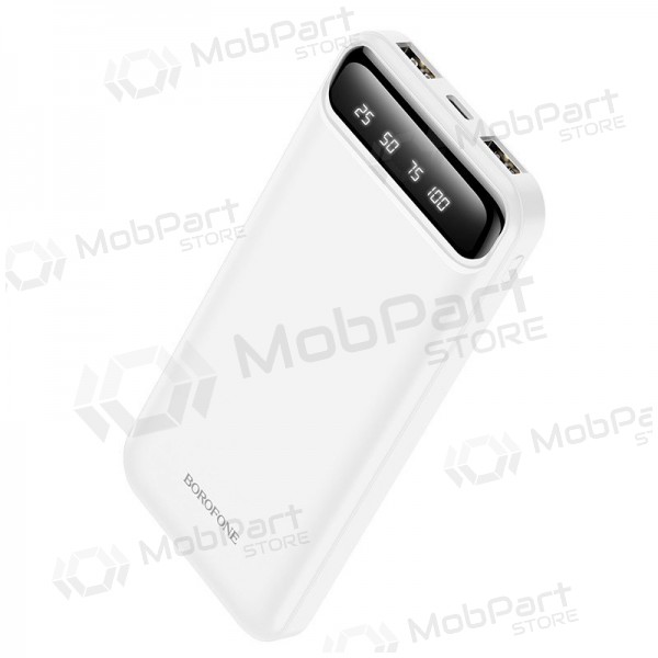 externe Batterie Power Bank Borofone BJ14 Type-C microUSB 2*USB (2A) 10000mAh Weiß externe Batterie Power Bank Borofone BJ14 Type-C microUSB 2*USB (2A) 10000mAh Weiß