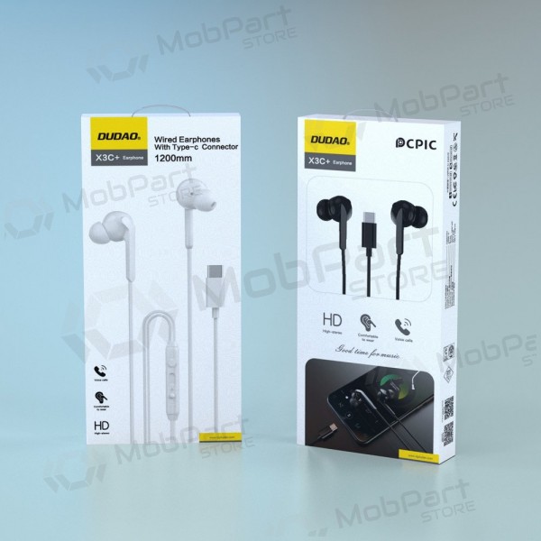 USB-C Kopfhörer Dudao X3C+ schwarz