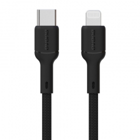 Lightning-Kabel Dudao L9X USB-C auf Lightning 1 m 30 W schwarz