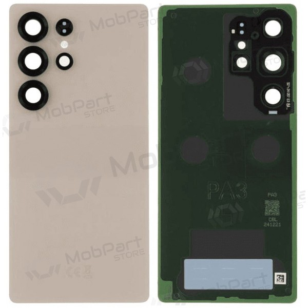 Samsung Galaxy S25 Ultra rückseitige Abdeckung (Roségold) (original)
