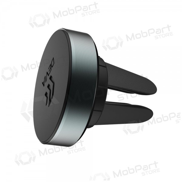 Automobilinis Universal telefono laikiklis Devia Circle attaches to ventilation grilles, magnetic, Schwarz Automobilinis Universal telefono laikiklis Devia Circle attaches to ventilation grilles, magnetic, Schwarz