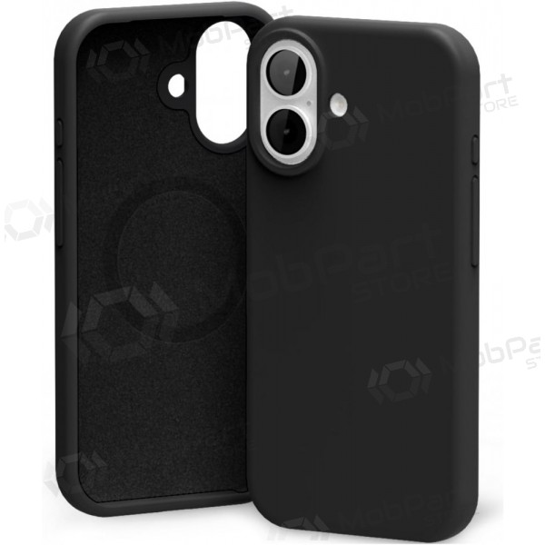 Handyhülle Mercury Pure Magsafe Silicon Case Apple iPhone 17 Schwarz