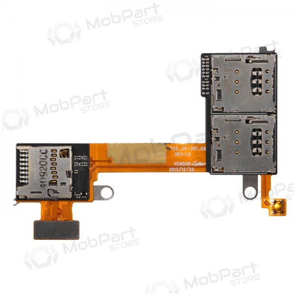 Sony Xperia M2 Dual D2302 / D2303 / D2305 / D2306 SIM und microSD Kartes lizdo anschluss Sony Xperia M2 Dual D2302 / D2303 / D2305 / D2306 SIM und microSD Kartes lizdo anschluss