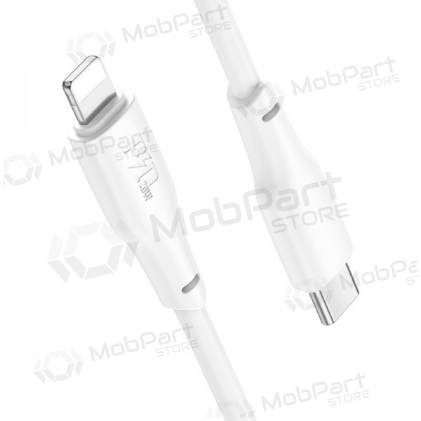 USB Kabel Hoco X93 60W USB-C to USB-C 1.0m Weiß