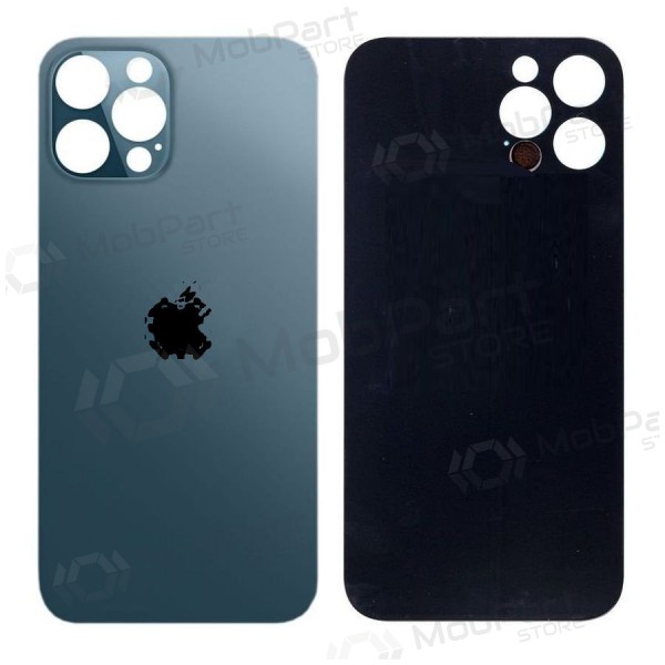 Apple iPhone 12 Pro Max Rückseite Akkudeckel (Pacific Blue) (bigger hole for camera) Apple iPhone 12 Pro Max Rückseite Akkudeckel (Pacific Blue) (bigger hole for camera)