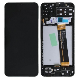 Samsung Galaxy A13 Display (Schwarz) (mit Rahmen) (original)