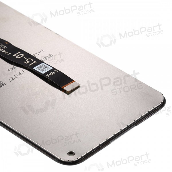 Huawei P40 Lite / Nova 6 SE / P20 Lite 2019 / Nova 5i Display (Schwarz) - Premium Huawei P40 Lite / Nova 6 SE / P20 Lite 2019 / Nova 5i Display (Schwarz) - Premium