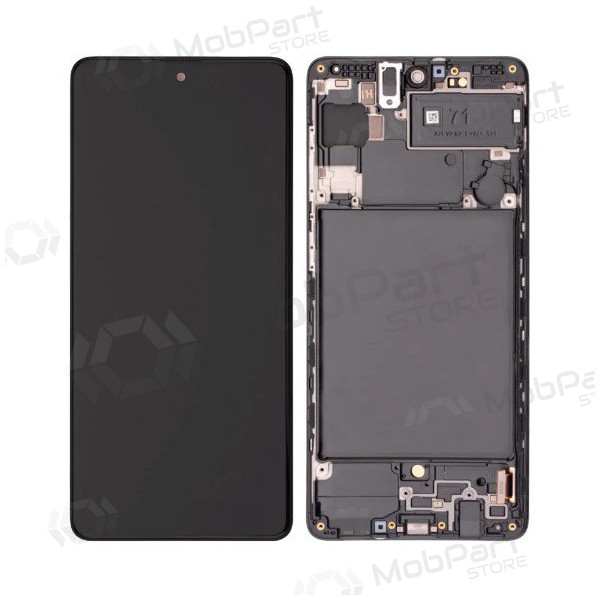 Samsung Galaxy A71 Display (Schwarz) (mit Rahmen) (original) Samsung Galaxy A71 Display (Schwarz) (mit Rahmen) (original)