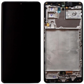 Samsung Galaxy A42 5G Display (Schwarz) (mit Rahmen) (original)