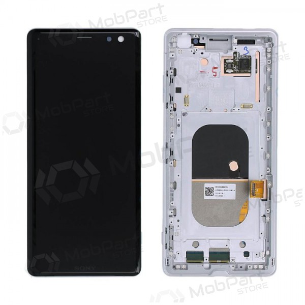 Sony Xperia XZ3 H8416 / H9436 Display (Weiß) (mit Rahmen) (gebraucht grade B, original) Sony Xperia XZ3 H8416 / H9436 Display (Weiß) (mit Rahmen) (gebraucht grade B, original)