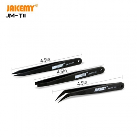 Antistatische Pinzette aus Metall Jakemy JM-T11 ESD (3Stck )
