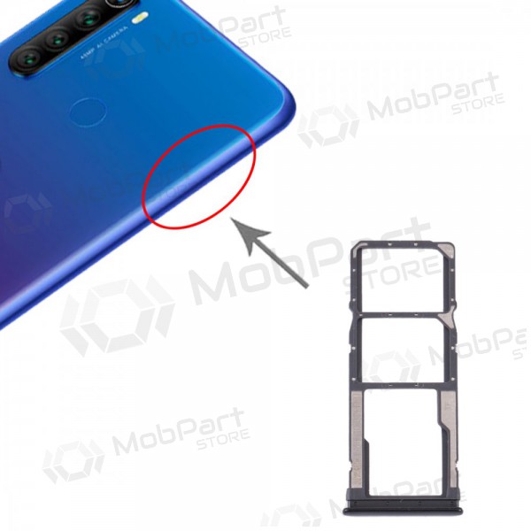 Xiaomi Redmi Note 8 / Redmi Note 8 2021 SIM-Kartenhalter Schwarz (Space Black) Xiaomi Redmi Note 8 / Redmi Note 8 2021 SIM-Kartenhalter Schwarz (Space Black)
