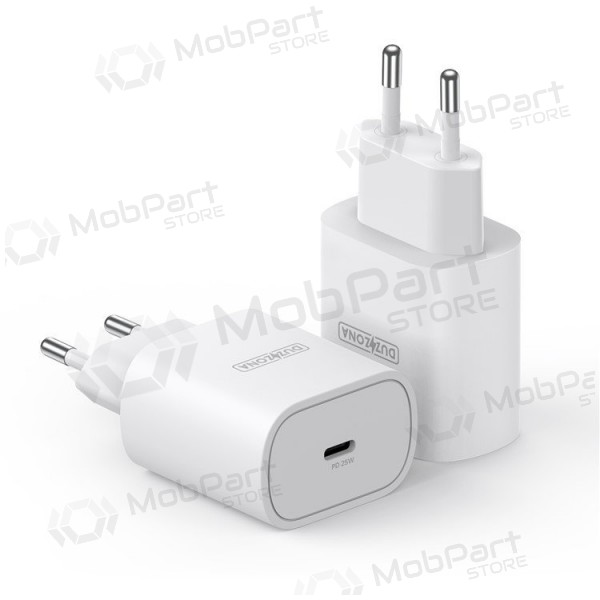 Ladegerät buitinis DUZZONA T6 PD25W Type-C Weiß