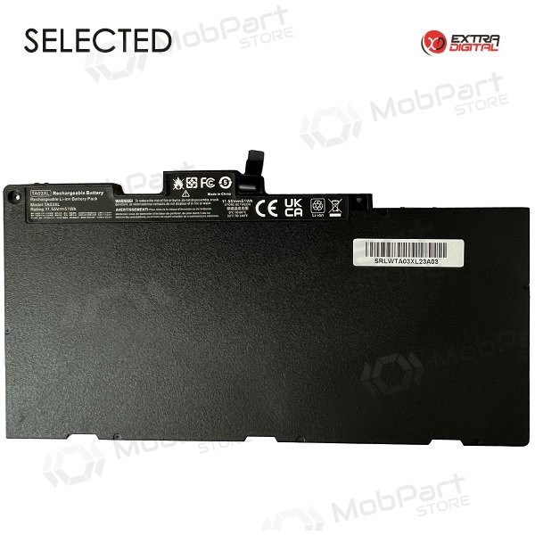 HP TA03XL, 51Wh Laptop-Batterie / Akku, Selected HP TA03XL, 51Wh Laptop-Batterie / Akku, Selected