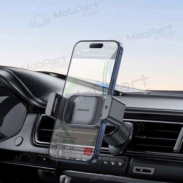Halterung für Autotelefon Borofone BH106 (air vent) Schwarz Halterung für Autotelefon Borofone BH106 (air vent) Schwarz