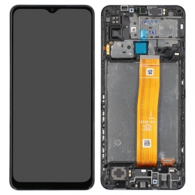 Samsung Galaxy M12 Display (Schwarz) (mit Rahmen) (Premium)