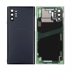 Samsung N975F Galaxy Note 10 Plus Rückseite Akkudeckel Schwarz (Aura Black) (gebraucht grade C, original)