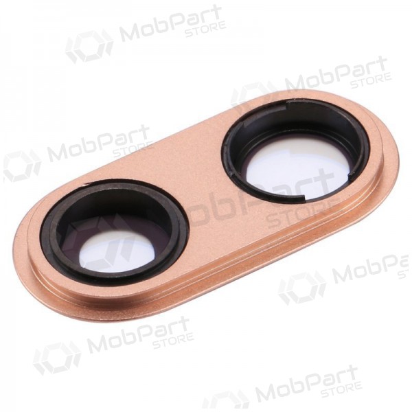 Apple iPhone 8 Plus Kameraglas (Golden ) (mit Rahmen) Apple iPhone 8 Plus Kameraglas (Golden ) (mit Rahmen)