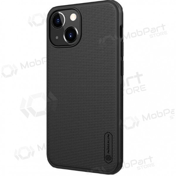 Apple iPhone 15 Plus Handyhülle „Nillkin Frosted Shield“ (Schwarz)