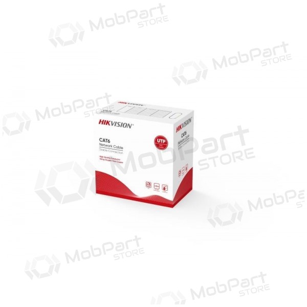 Netzwerkkabel Hik-vision UTP 6 (Ader 0,55 mm, Rolle 305 m, für den Innenbereich) DS-1LN6-UU.