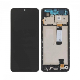 Ekranas Xiaomi Redmi A5/Poco C71 su lietimui jautriu stikliuku und rėmeliu Black ORG