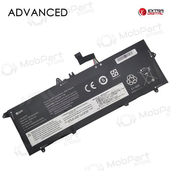 Lenovo L18C3PD2, SB10K97654, 4650mAh Laptop-Batterie / Akku, Advanced