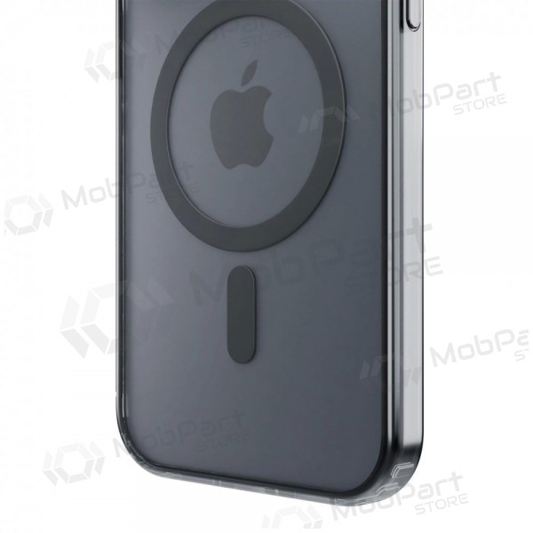 Apple iPhone Air Hülle - 3mk Frosty MagCase (schwarz)