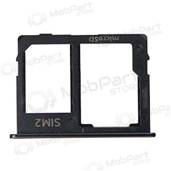 Samsung J415 Galaxy J4+ 2018 SIM-Kartenhalter (2Stck) (Schwarz)